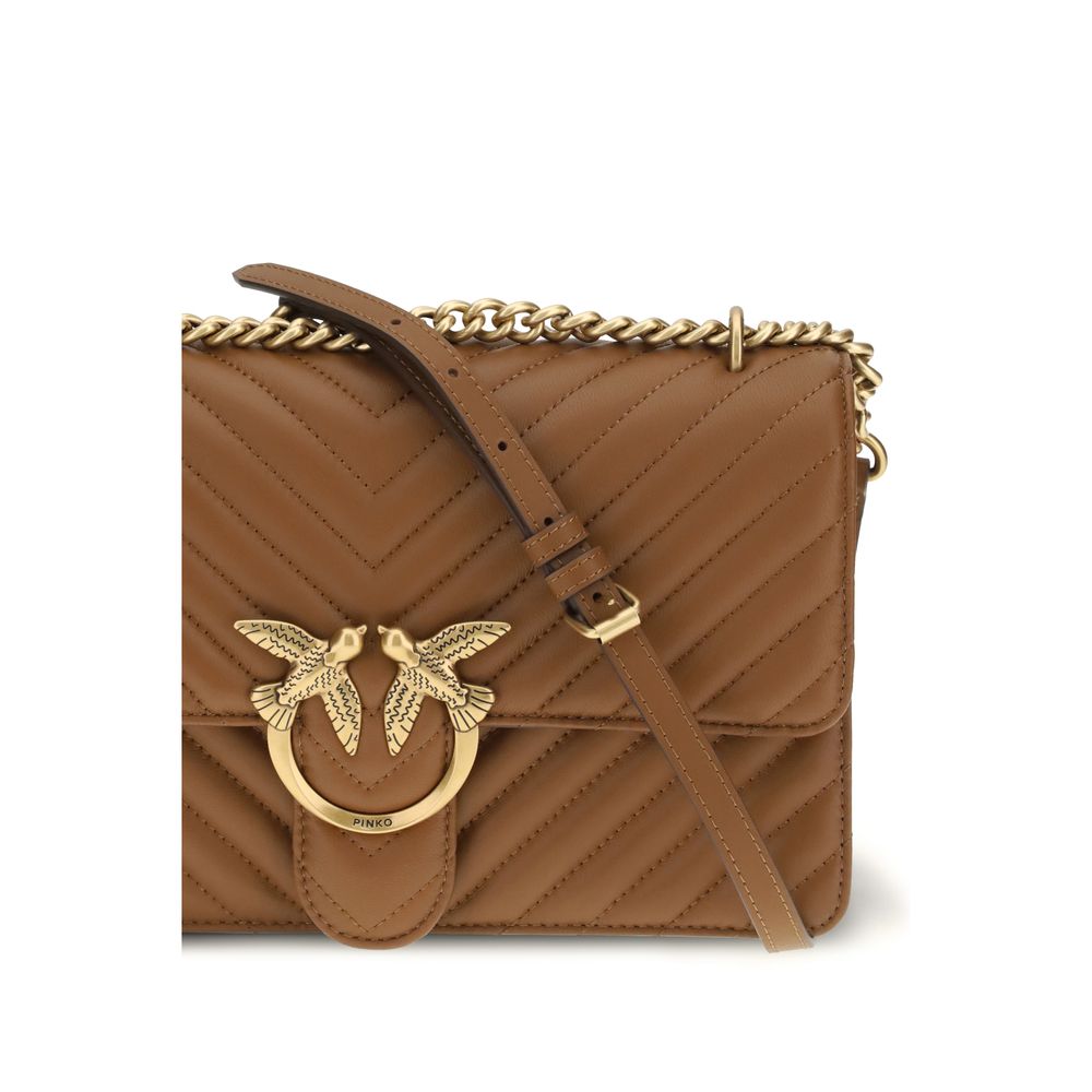 Brown Calf Leather Bos Taurus Shoulder Bag