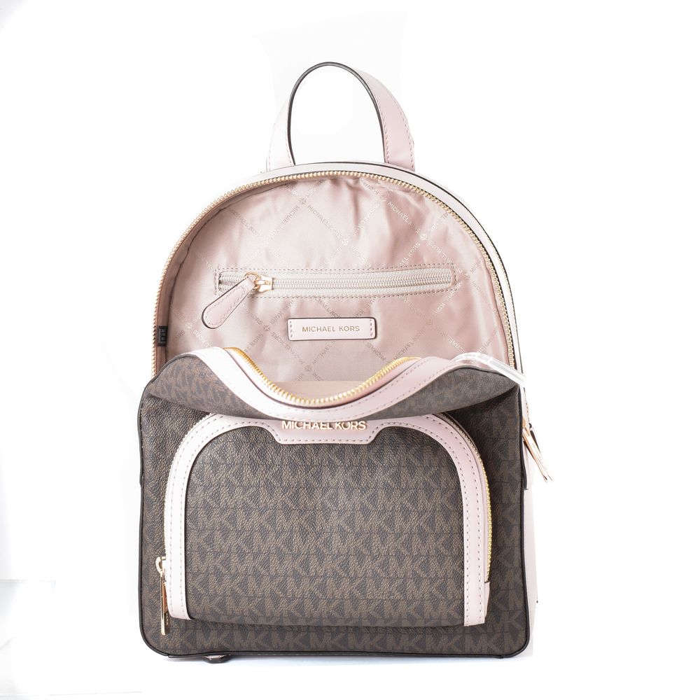 Multicolor Canvas Backpack