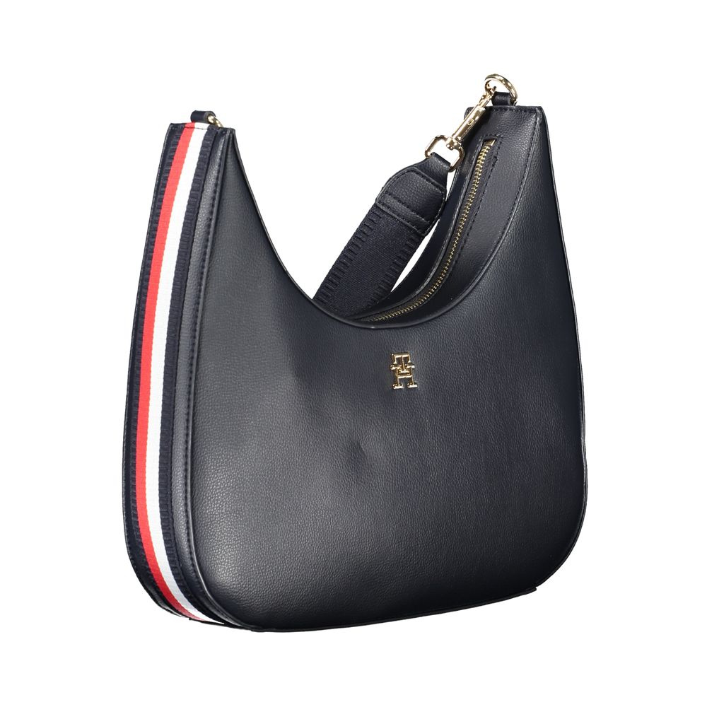 Blu Polyester Women Shoulder Bag