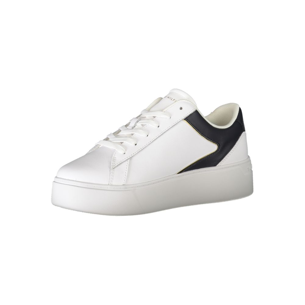 Bianco Poliuretano Donna Sneaker