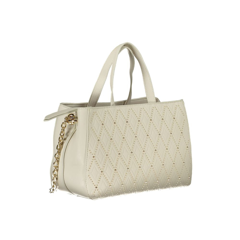 Bianco Poliuretano Women Handbag