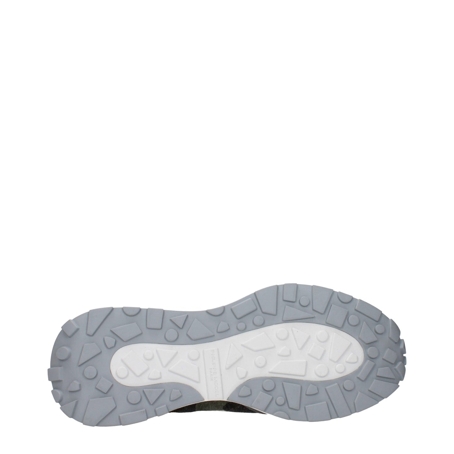 Green Fabric Chunky Sneakers