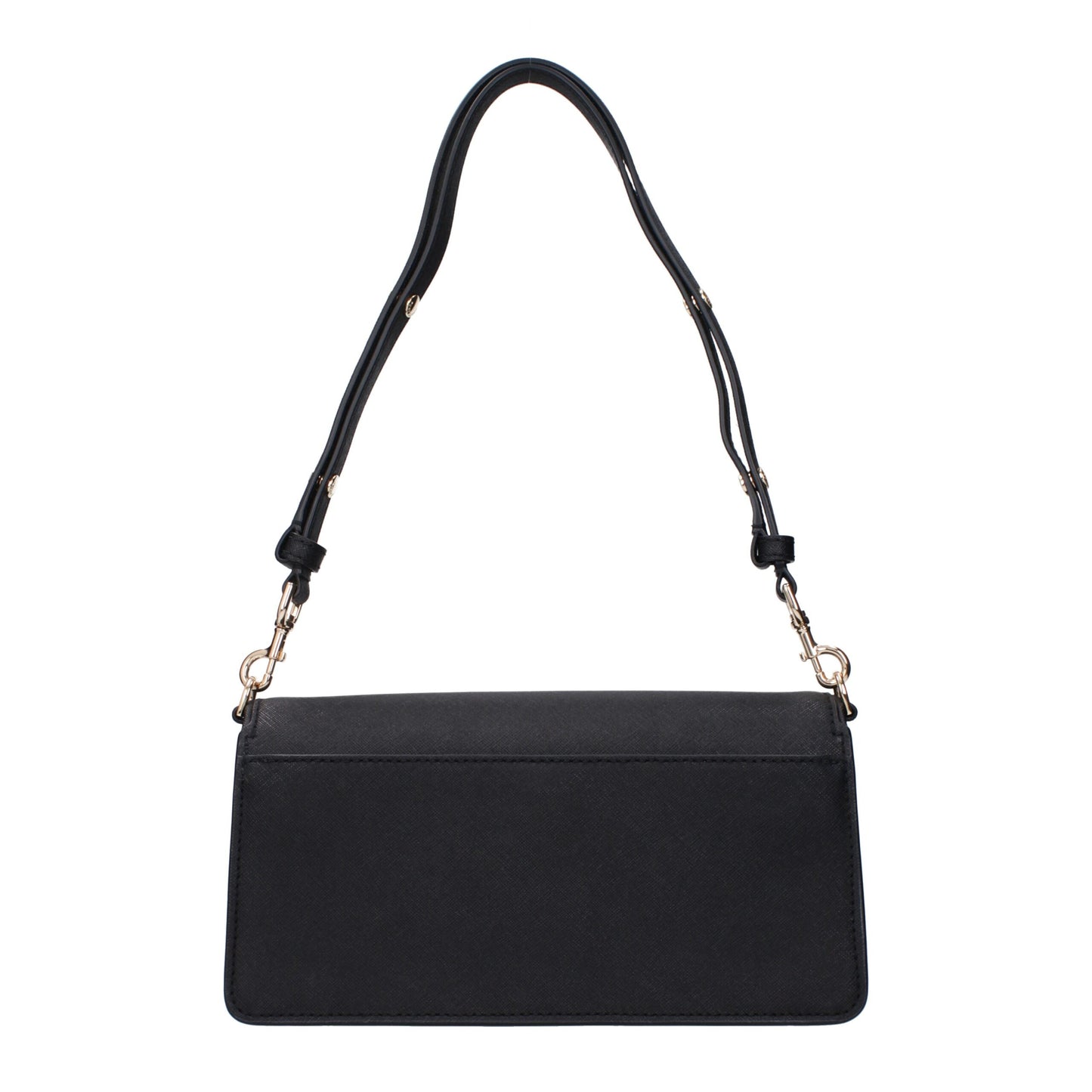 Black Leather Shoulder Bag