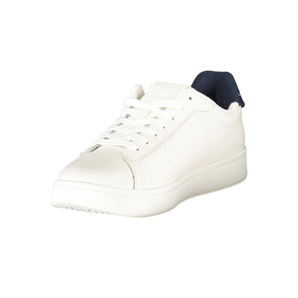 White Leather Men Sneaker