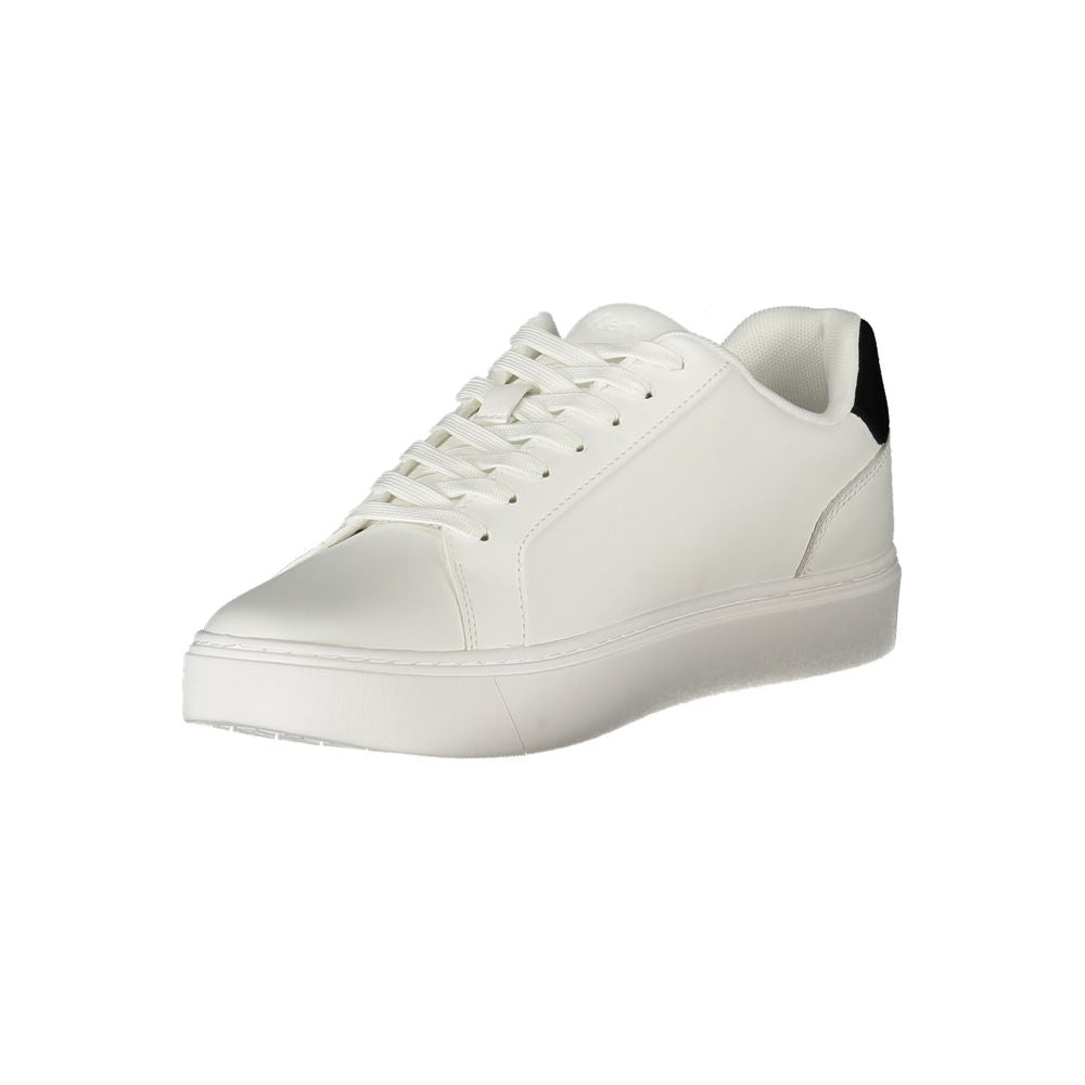 White Leather Men Sneaker