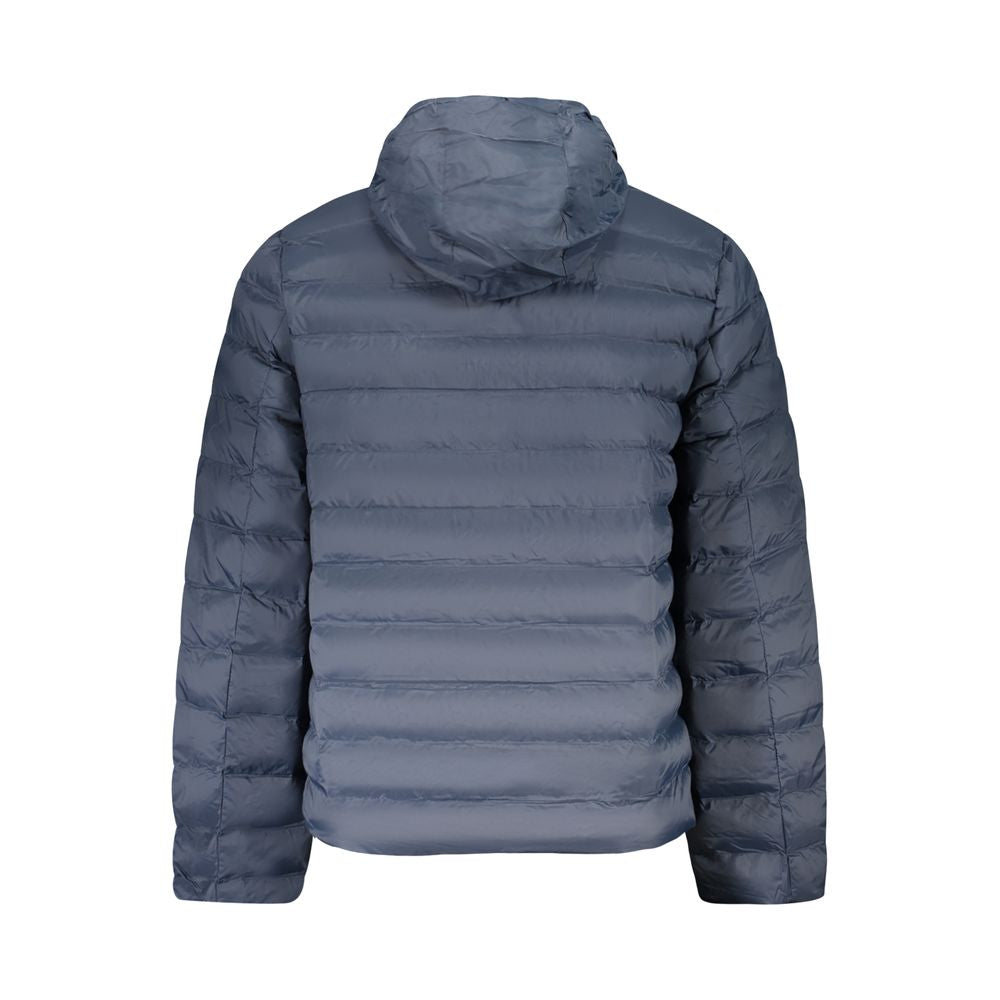 Blu Poliammide Men's Jacket