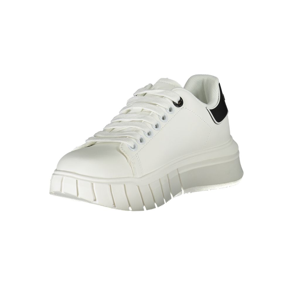 Bianco Polyurethane Women Sneaker