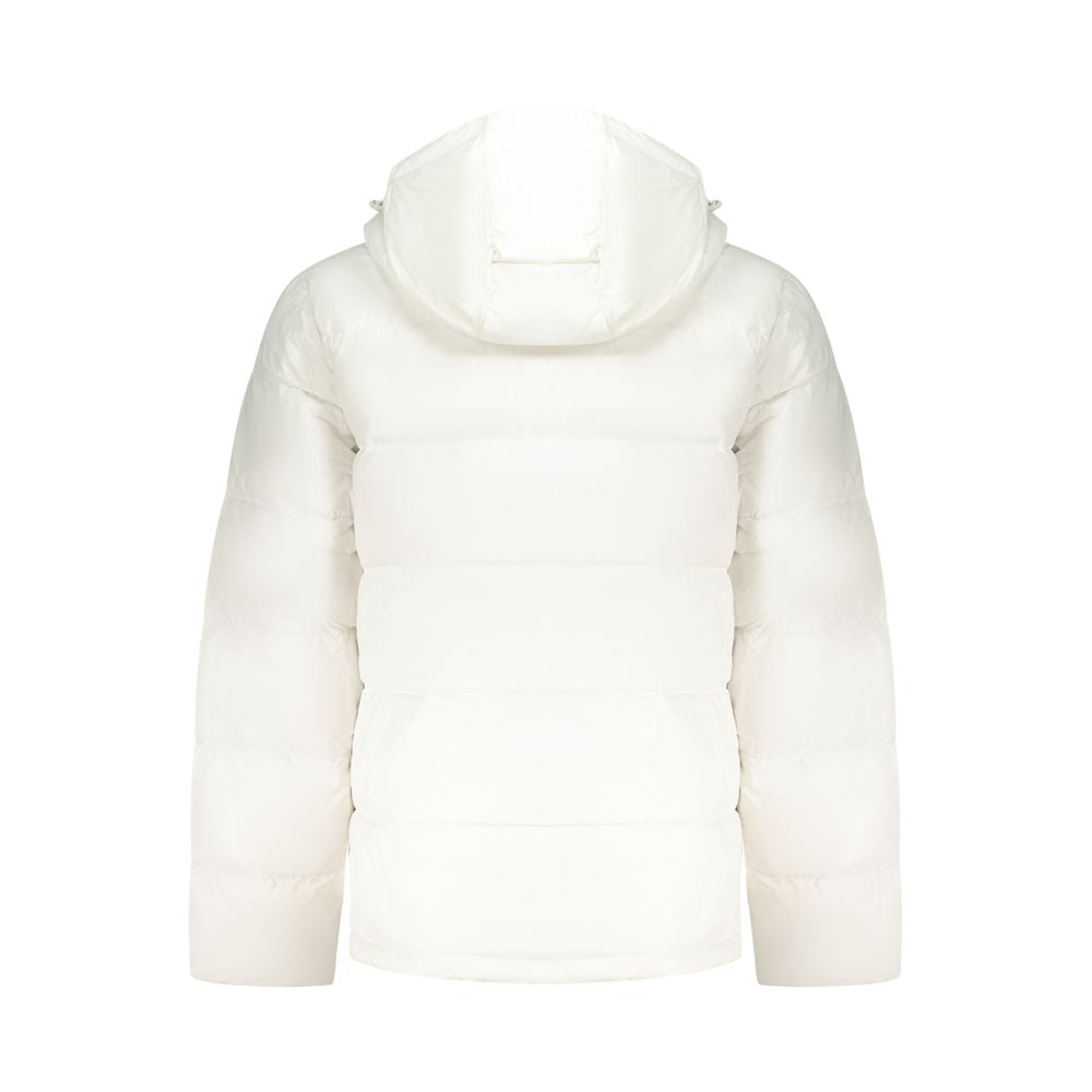White Nylon Men's Jacket