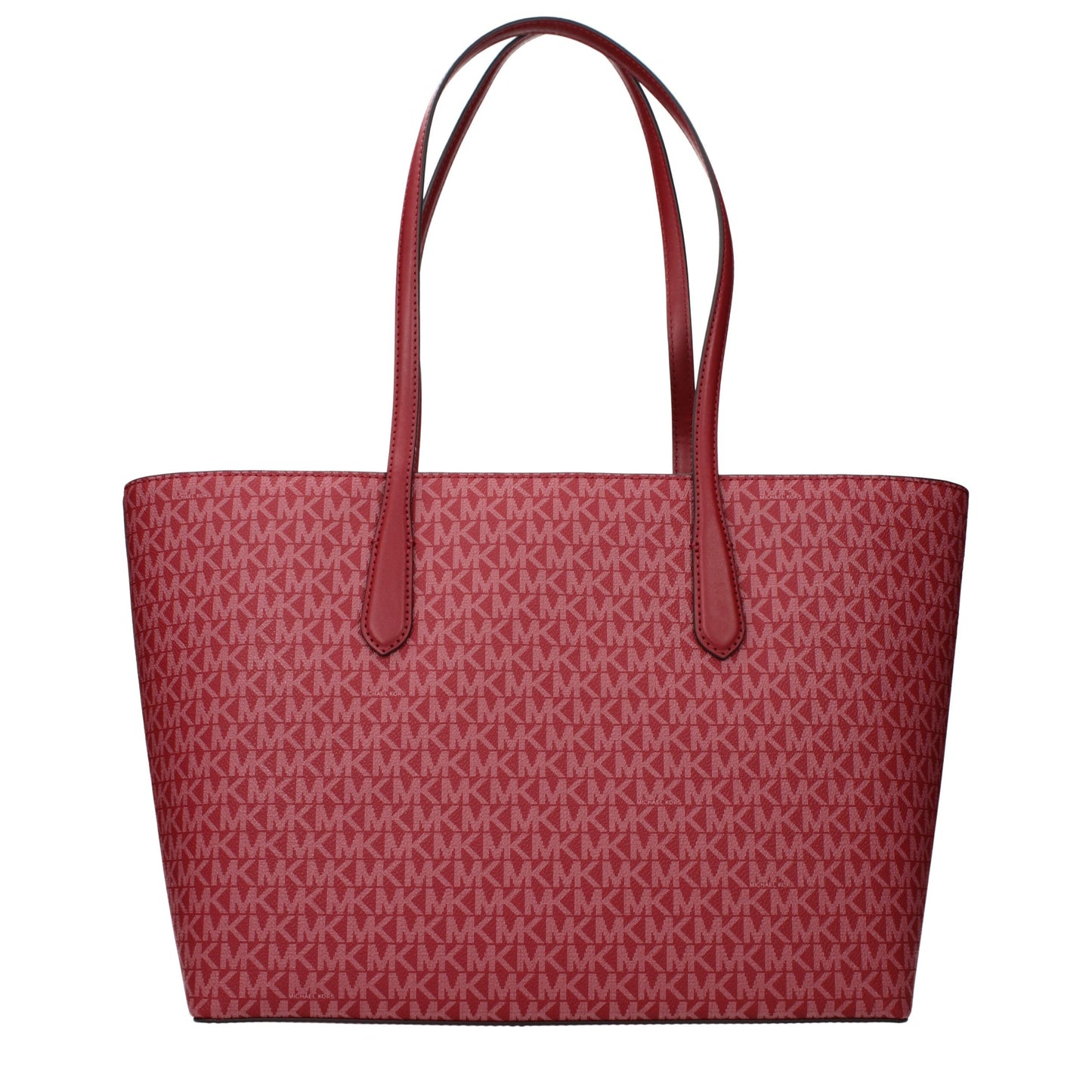 Red Fabric Shoulder Bag