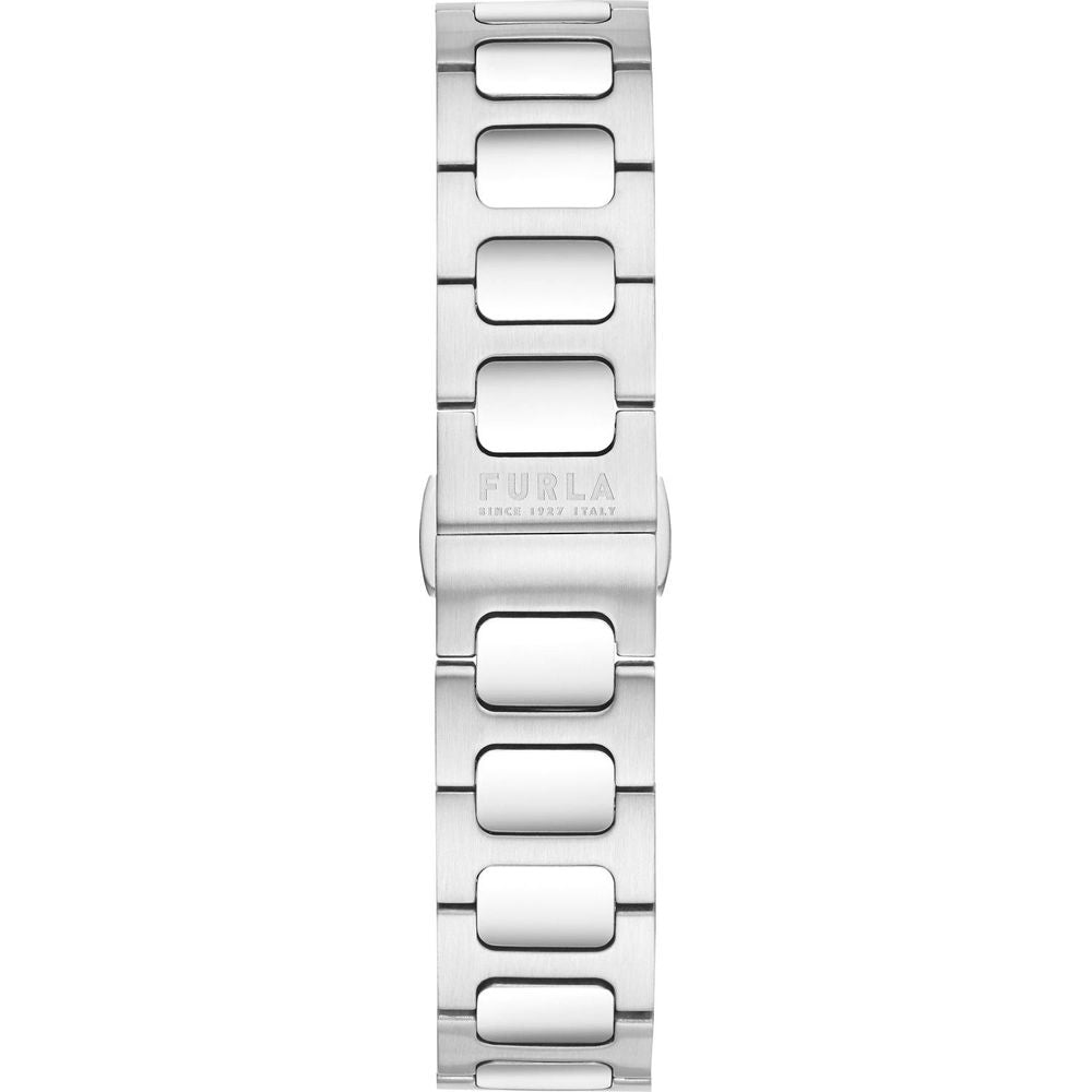 Gray Stainless Steel Dress Watch