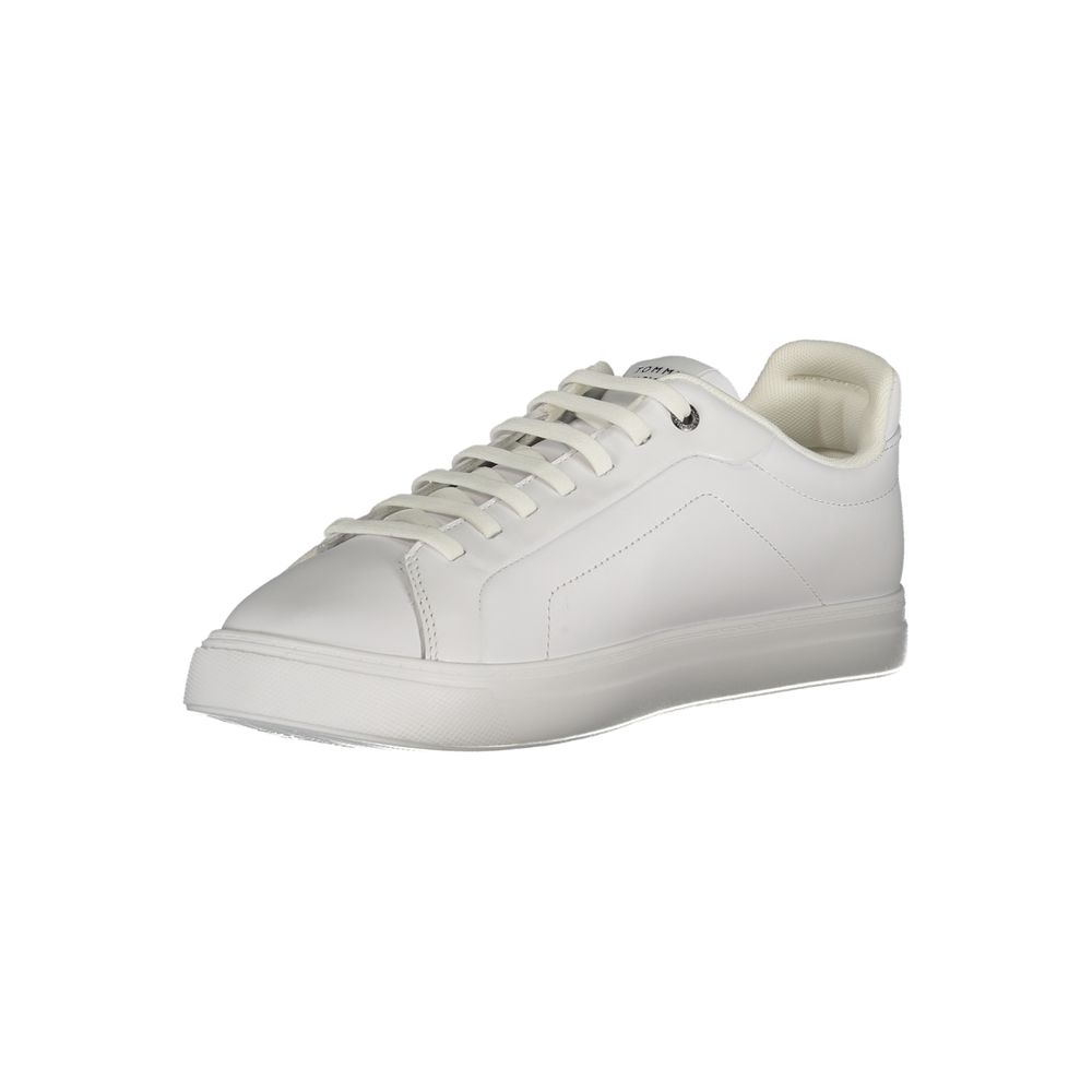 White Leather Men Sneaker