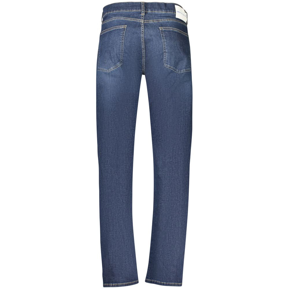 Blue Cotton Men's Jeans