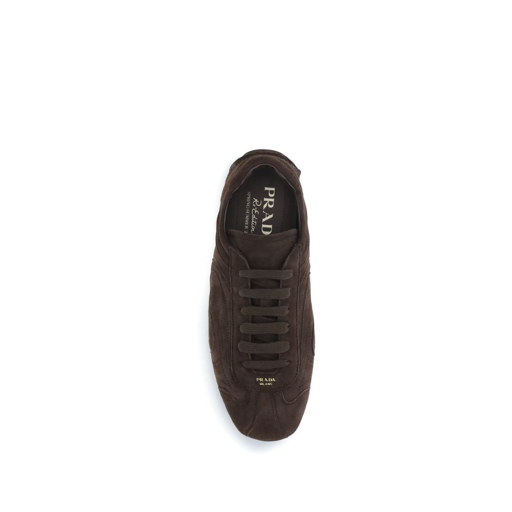 Brown Calf Leather Bos Taurus Athletic Sneakers