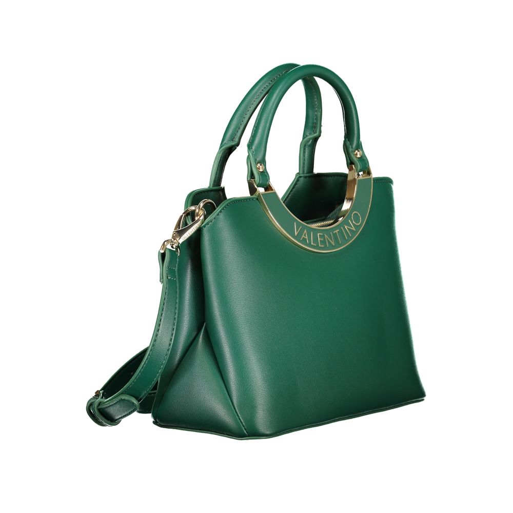 Verde Polyurethane Women Handbag