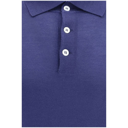Blue Cashmere Dress Shirt