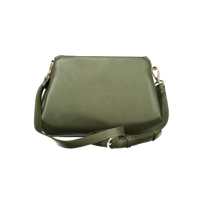Verde Polyurethane Women Shoulder Bag