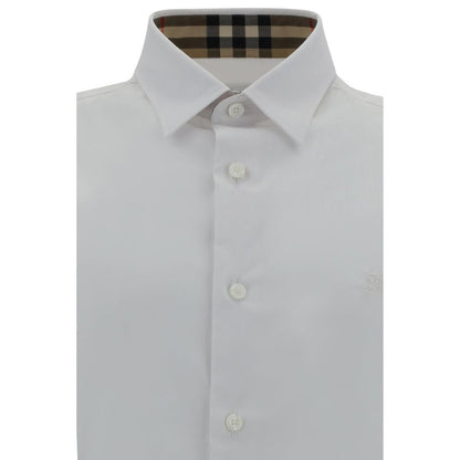 White Cotton Dress Shirt