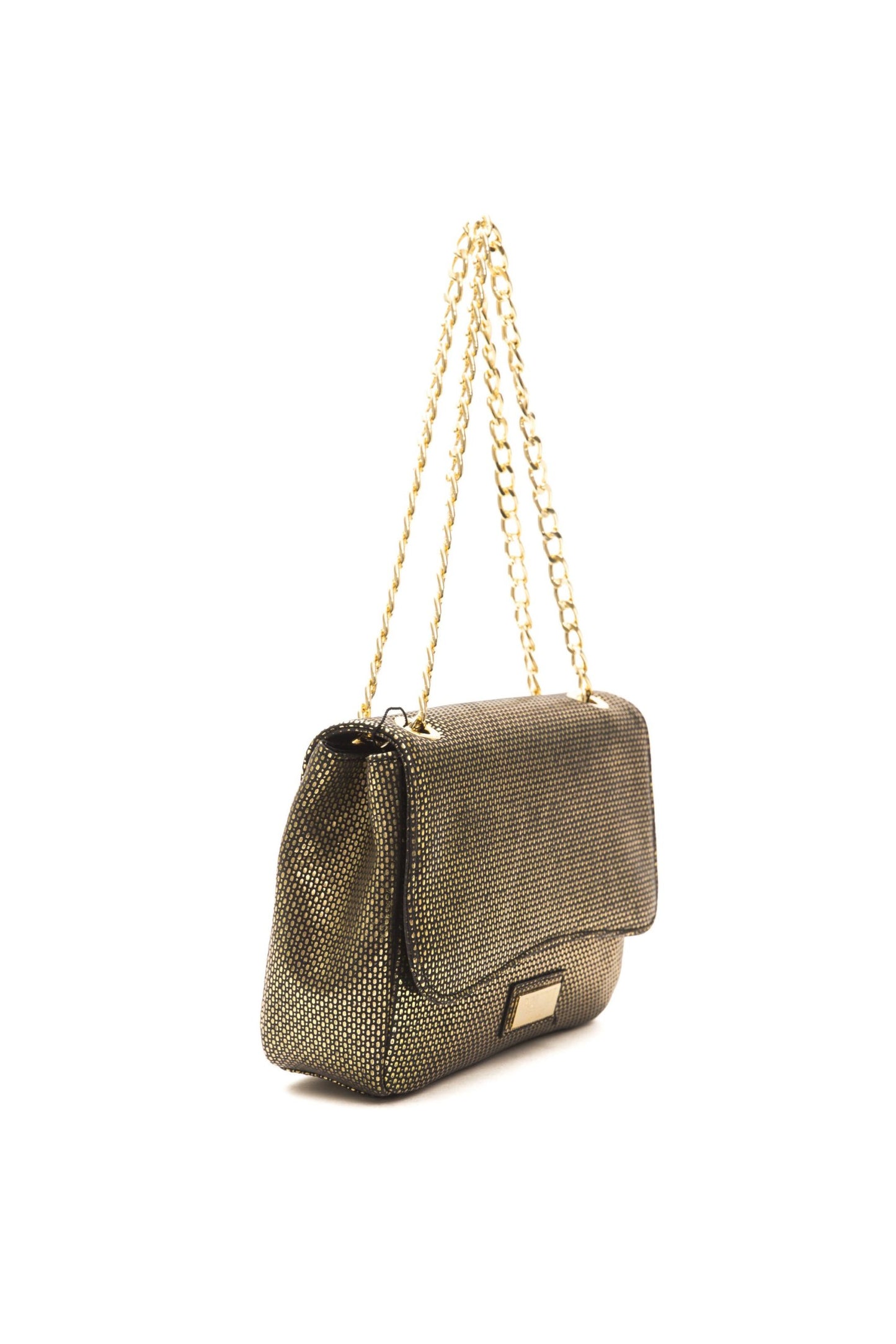 Oro Gold Crossbody Bag