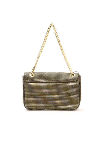 Oro Gold Crossbody Bag