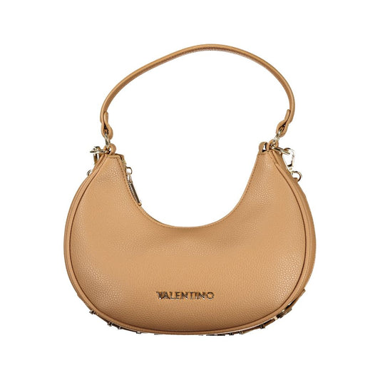 Marrone Polyurethane Women Shoulder Bag