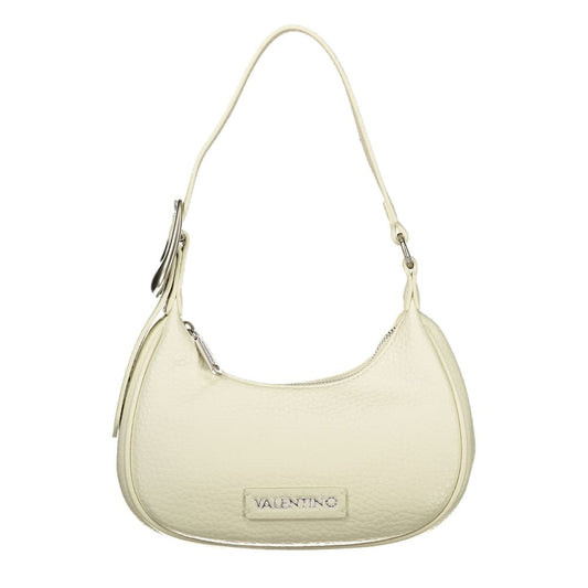 White Polyurethane Women Shoulder Bag