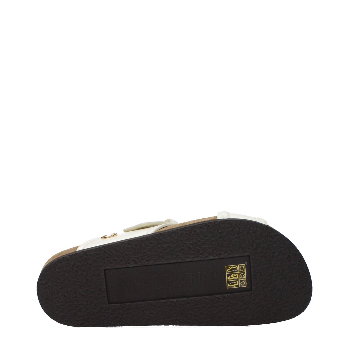 Beige Leather Slippers