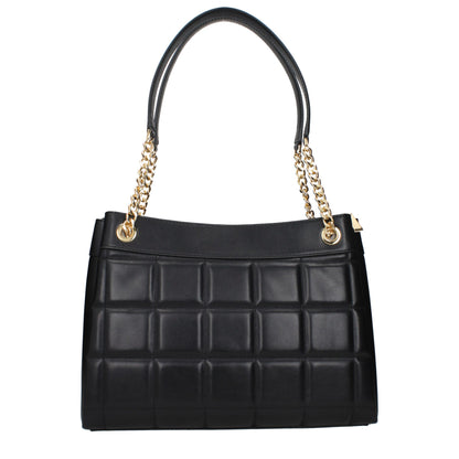 Black Leather Shoulder Bag