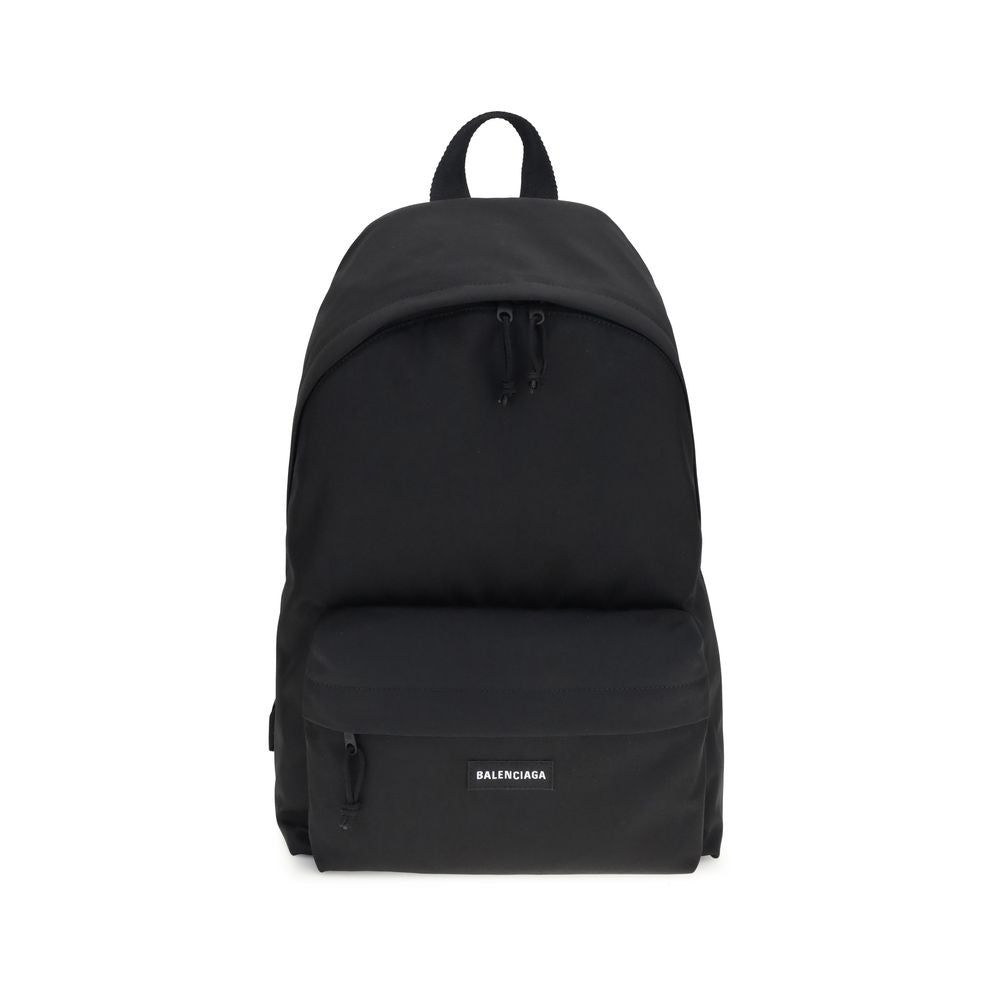 Black Polyamide Backpack