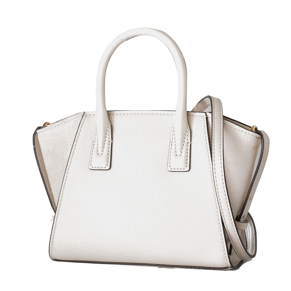 Beige Canvas Handbag