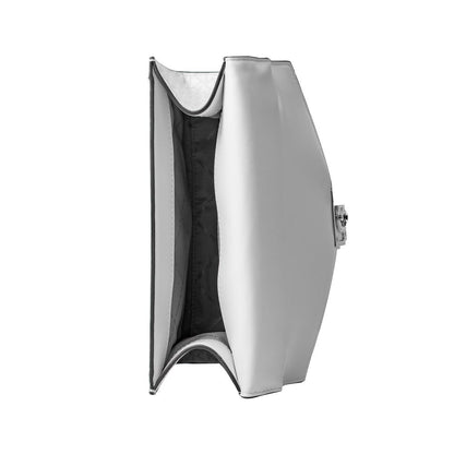 White Canvas Crossbody Bag