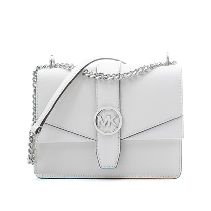 White Leather Shoulder Bag
