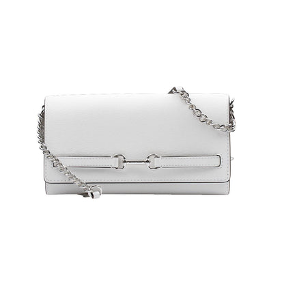 White Fur Crossbody Bag
