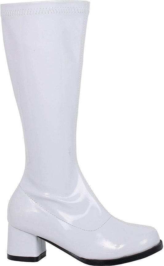 White Go-Go Boots Child Costume Accessory | Large
