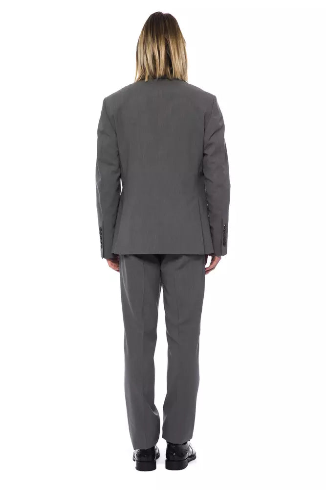 Gray Wool Men's Blazer
