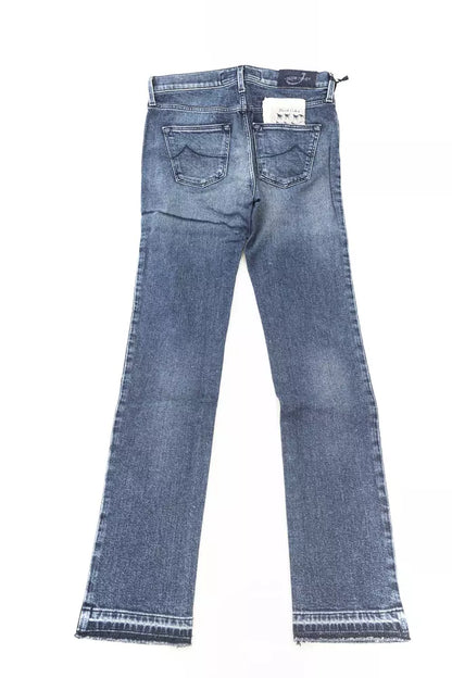 Blue Cotton Jeans Denim
