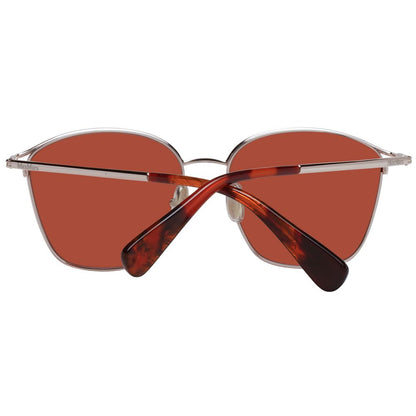Rose Gold Metal Sunglasses