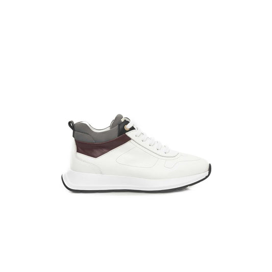White Cowhide Sneaker