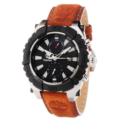 Brown Leather Dress Watch