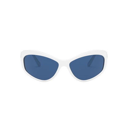 White Resin Sunglasses