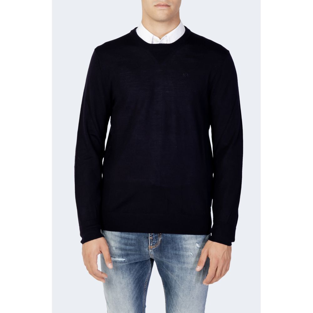 Blue Wool Sweatshirt