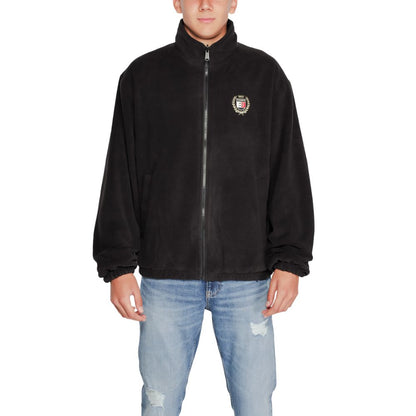 Black Recycled Polyester Shell Jacket