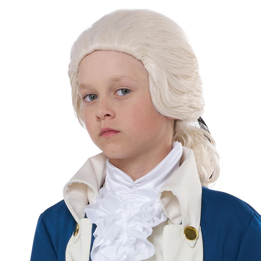 Alexander Hamilton Wig Child Costume One Size Fits Most