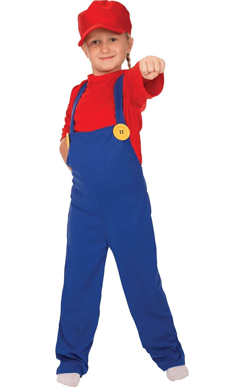 Super Plumber Child Costume | Medium