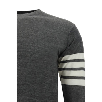 Gray Fleece Wool Sweatshirt