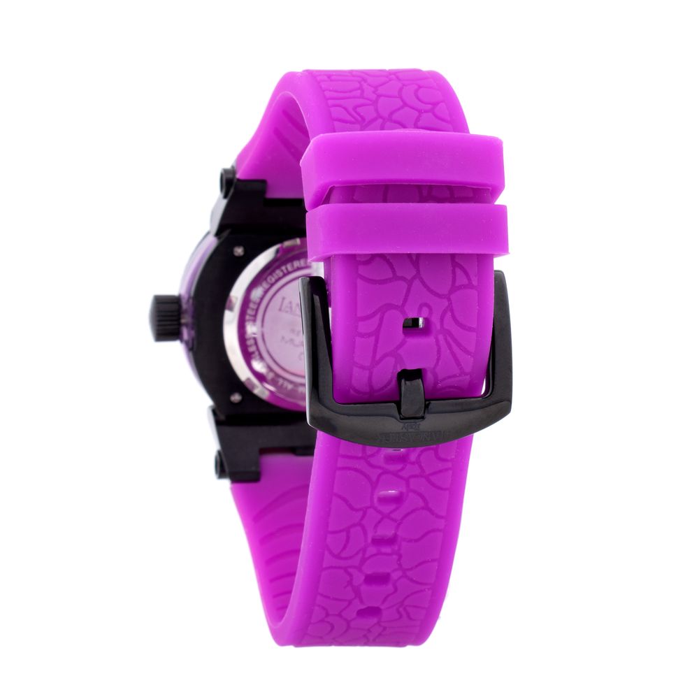 Purple Synthetic Bracelet Watch