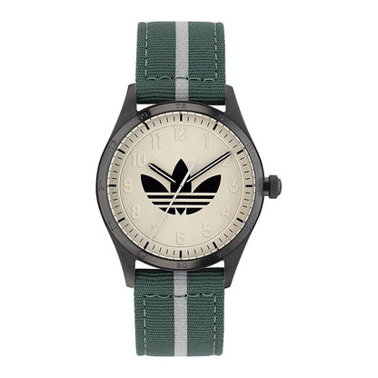 Green Fabric Sport Watch