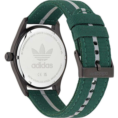 Green Fabric Sport Watch