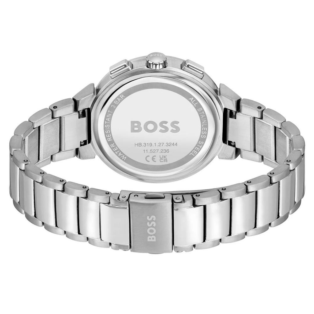 Silver Stainless Steel Dress Watch