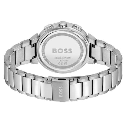 Silver Stainless Steel Dress Watch