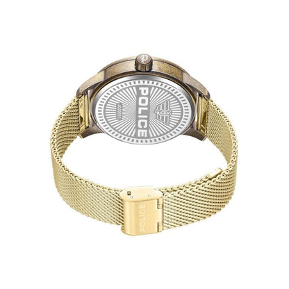 Gold Stainless Steel Dress Watch